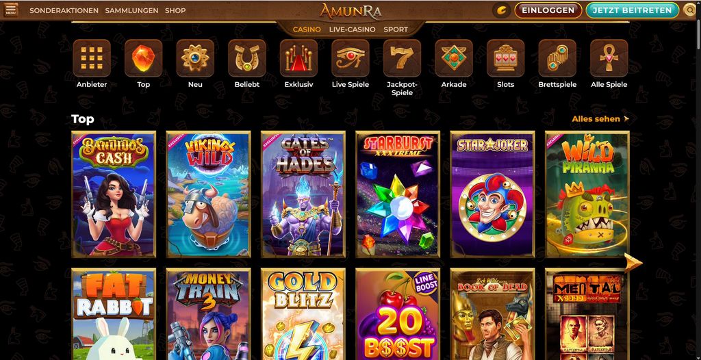 AmunRa Casino 2025 AmunRa Casino 2025